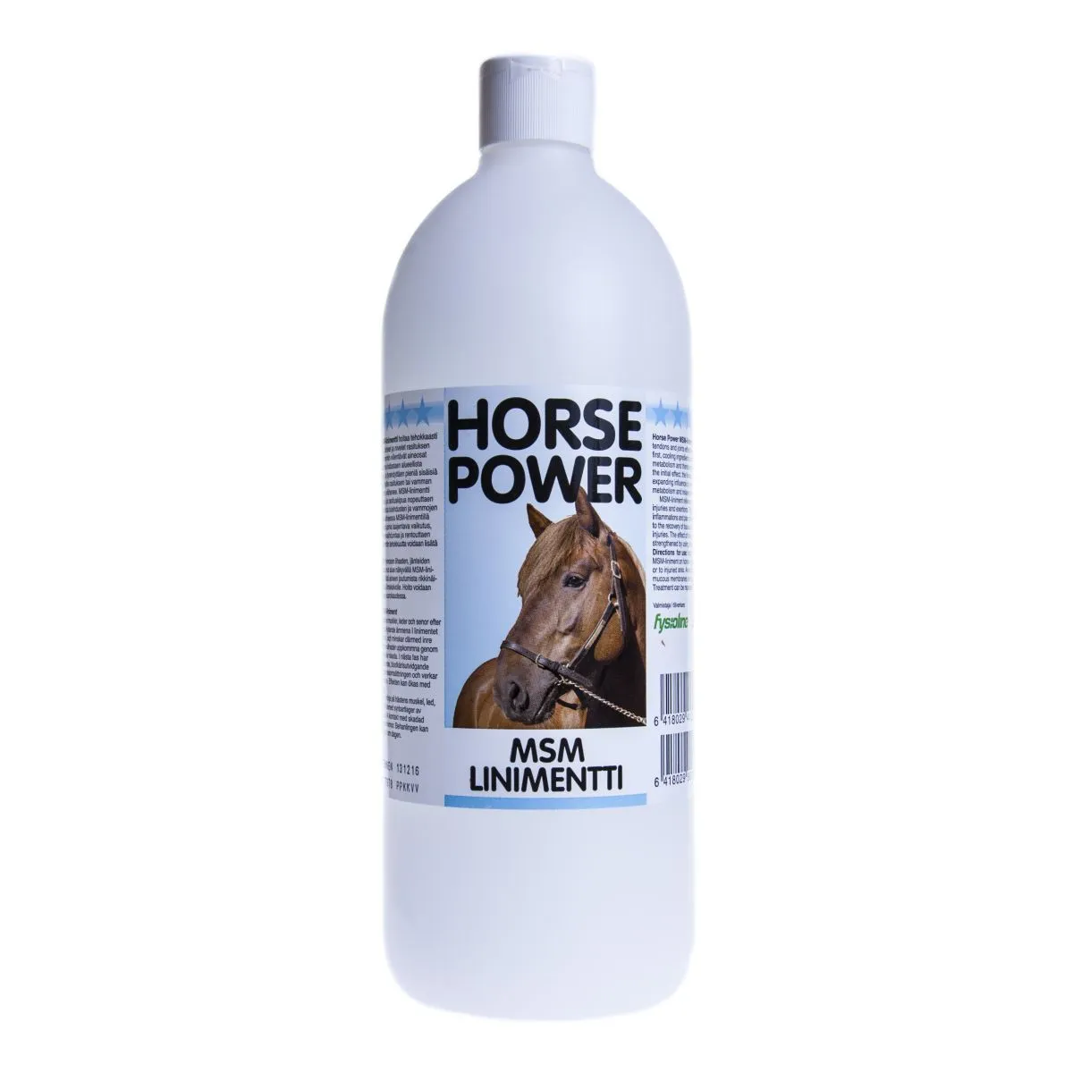 Horse Power MSM Liniment 1000 ml - Product Image