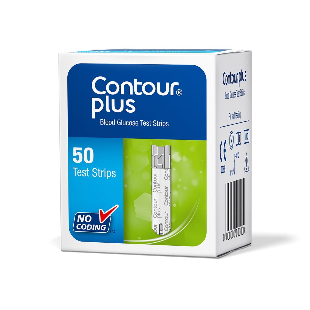 CONTOUR PLUS VERESUHKRU TESTRIBA N50 - Product Image