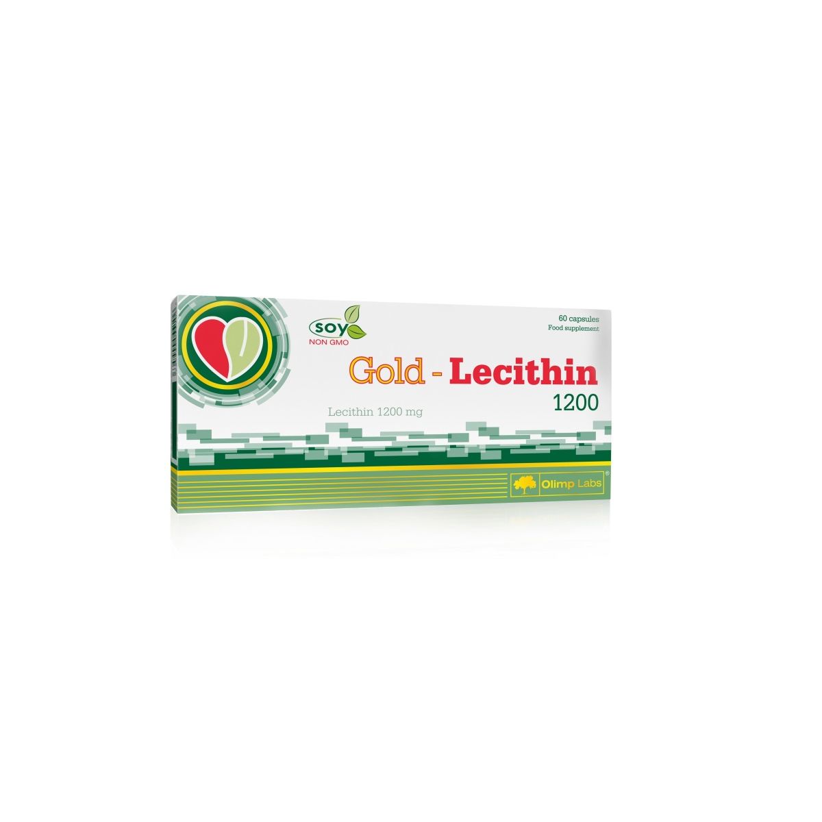 OLIMPLABS GOLD LECITHIN 1200MG PEHMEKAPSLID N60 - Product Image