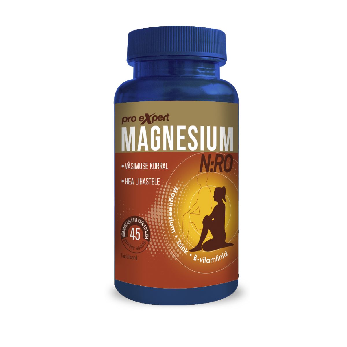 MAGNESIUM PRO EXPERT N:RO NÄRIMISTBL APELSINI N45 - Product Image