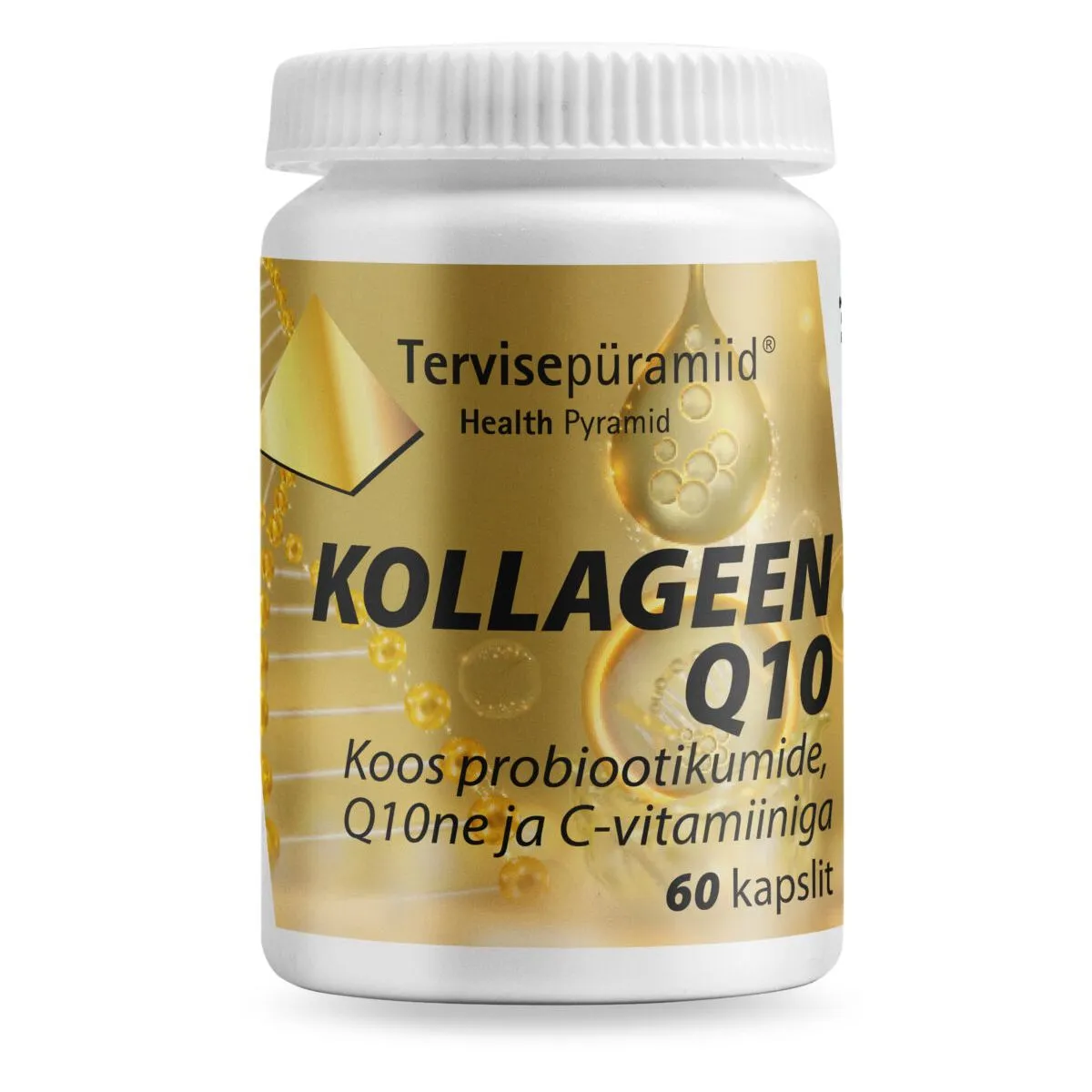 TERVISEPÜRAMIID KOLLAGEEN Q10 KAPSLID N60 - Product Image