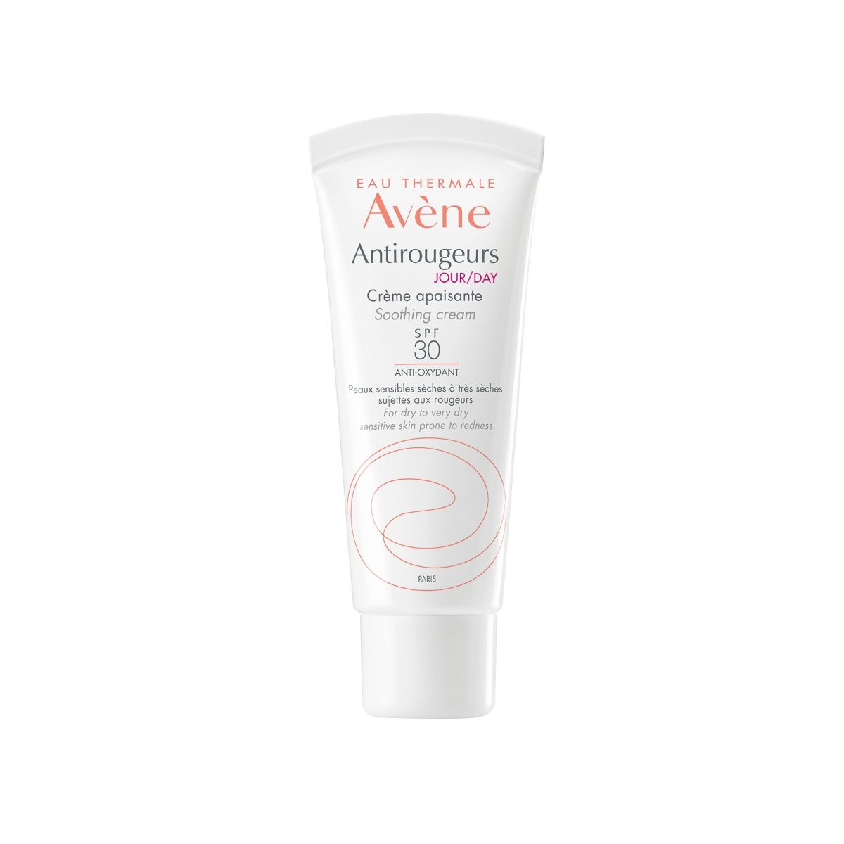 AVENE PUNETUSEVASTANE NÄOKREEM RAHUSTAV SPF30 40ML - Product Image