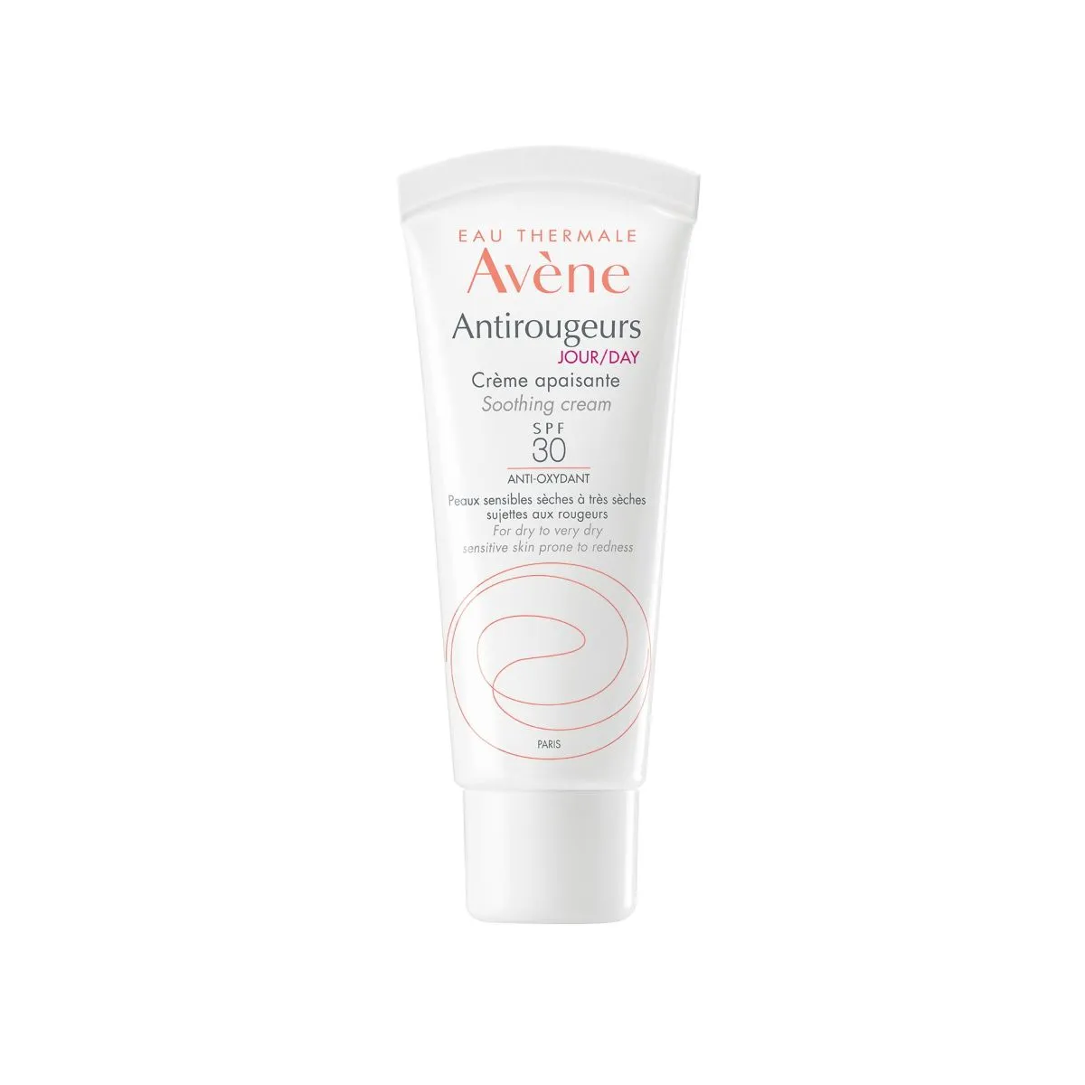 AVENE PUNETUSEVASTANE NÄOKREEM RAHUSTAV SPF30 40ML - Product Image
