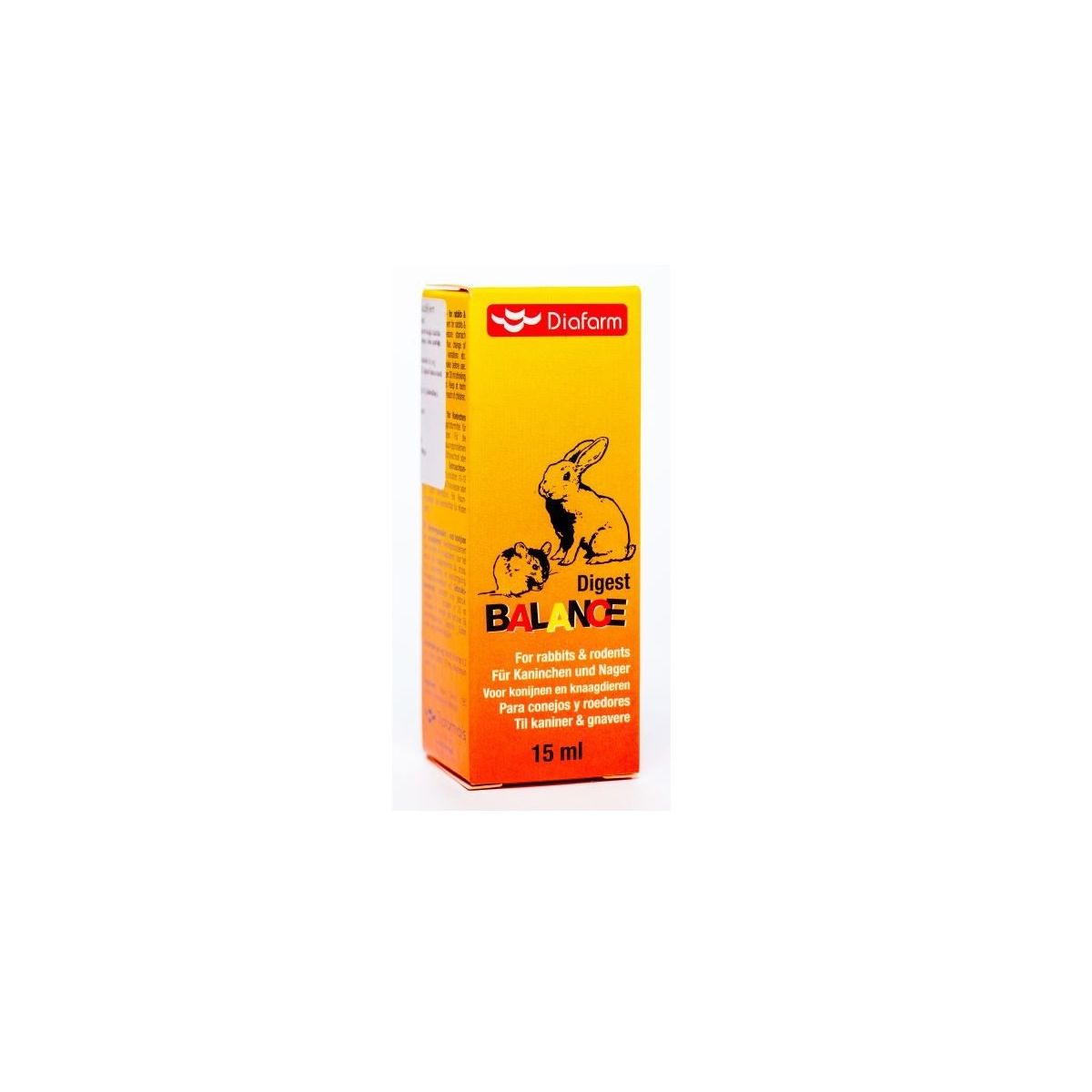 Diafarm Digest Balance näriliste ja küülikute toidulisand 15 ml - Product Image