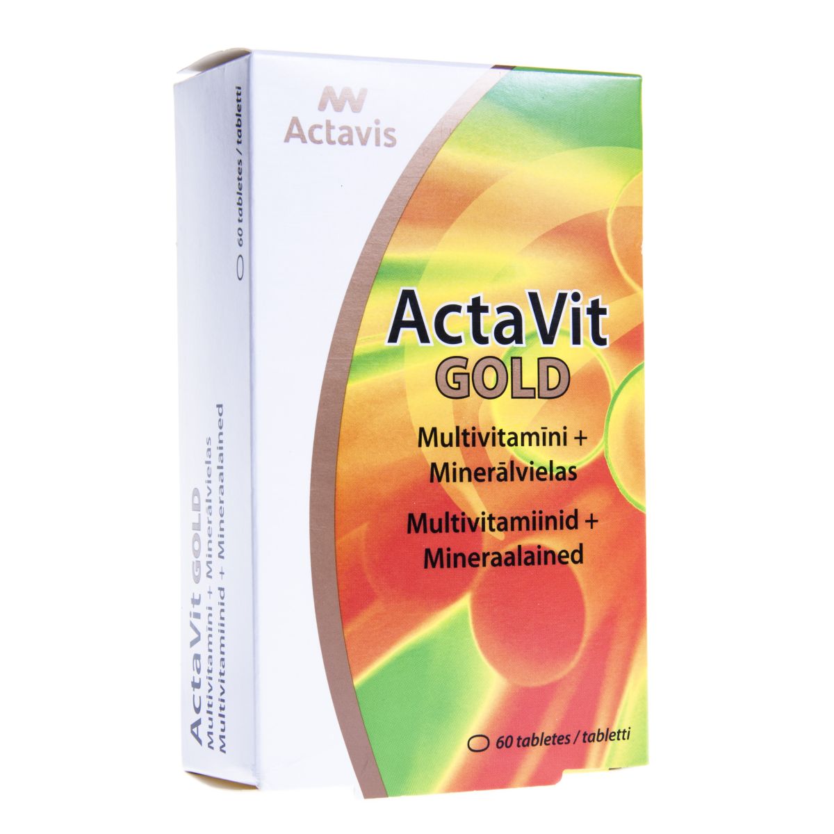 ACTAVIT GOLD MULTIVITAMIINID+MINERAALAINED TBL N60