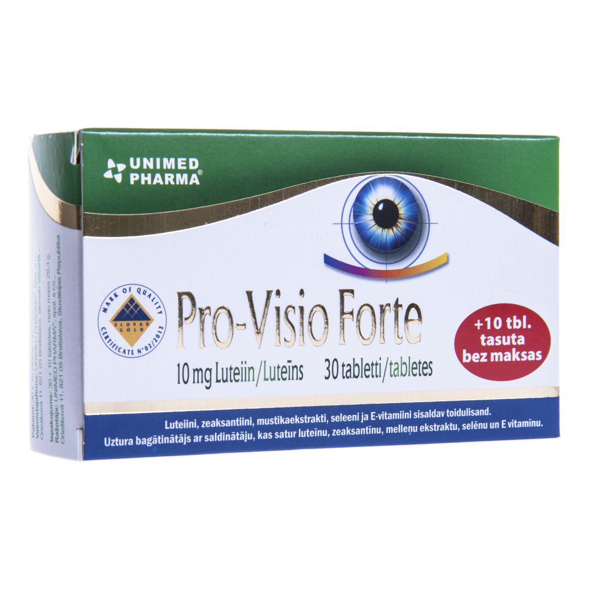 PRO-VISIO FORTE TBL N30+N10 - Product Image
