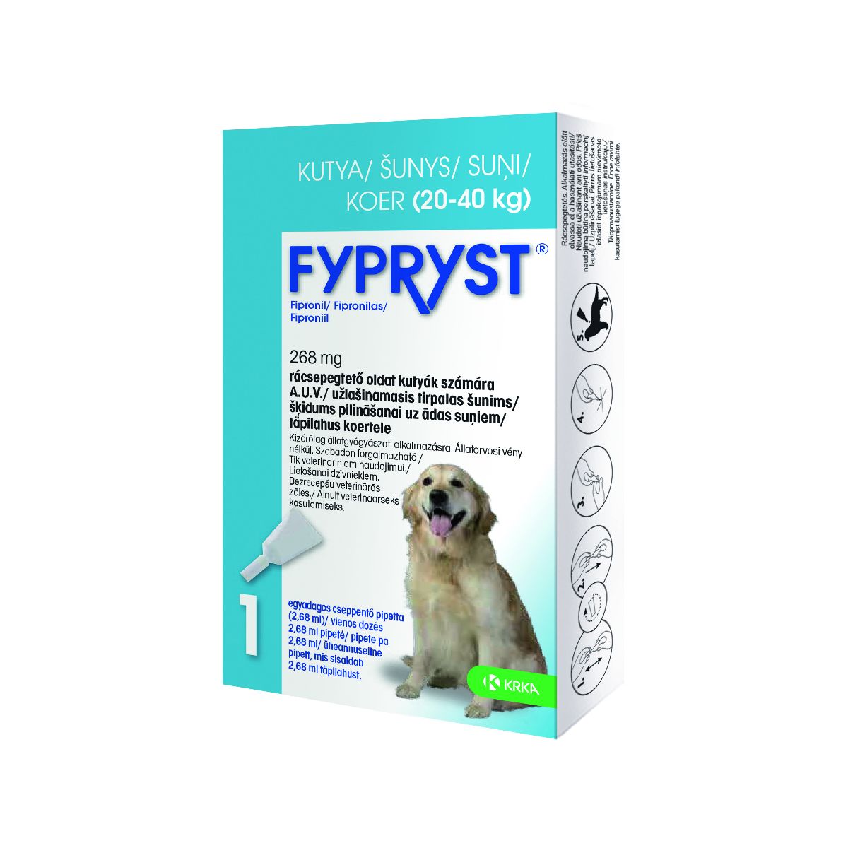 FYPRYST TÄPILAHUS 268MG/2,68ML 2,68ML N1