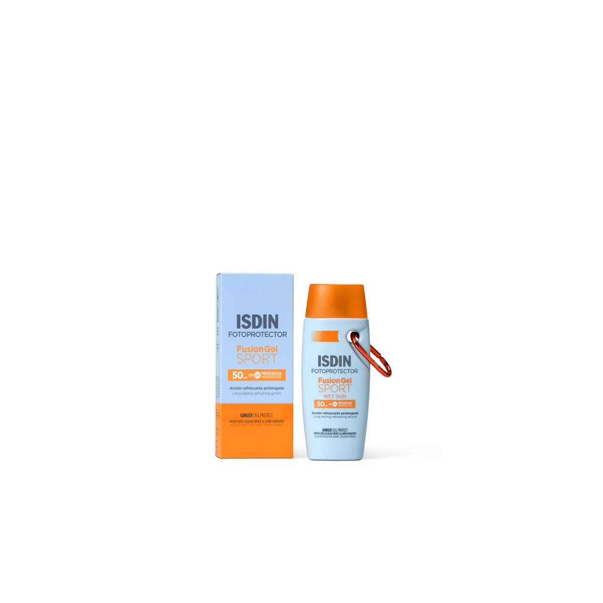 ISDIN SUN PÄIKSEKAITSEGEEL-KREEM SPORT SPF50 100ML - Product Image