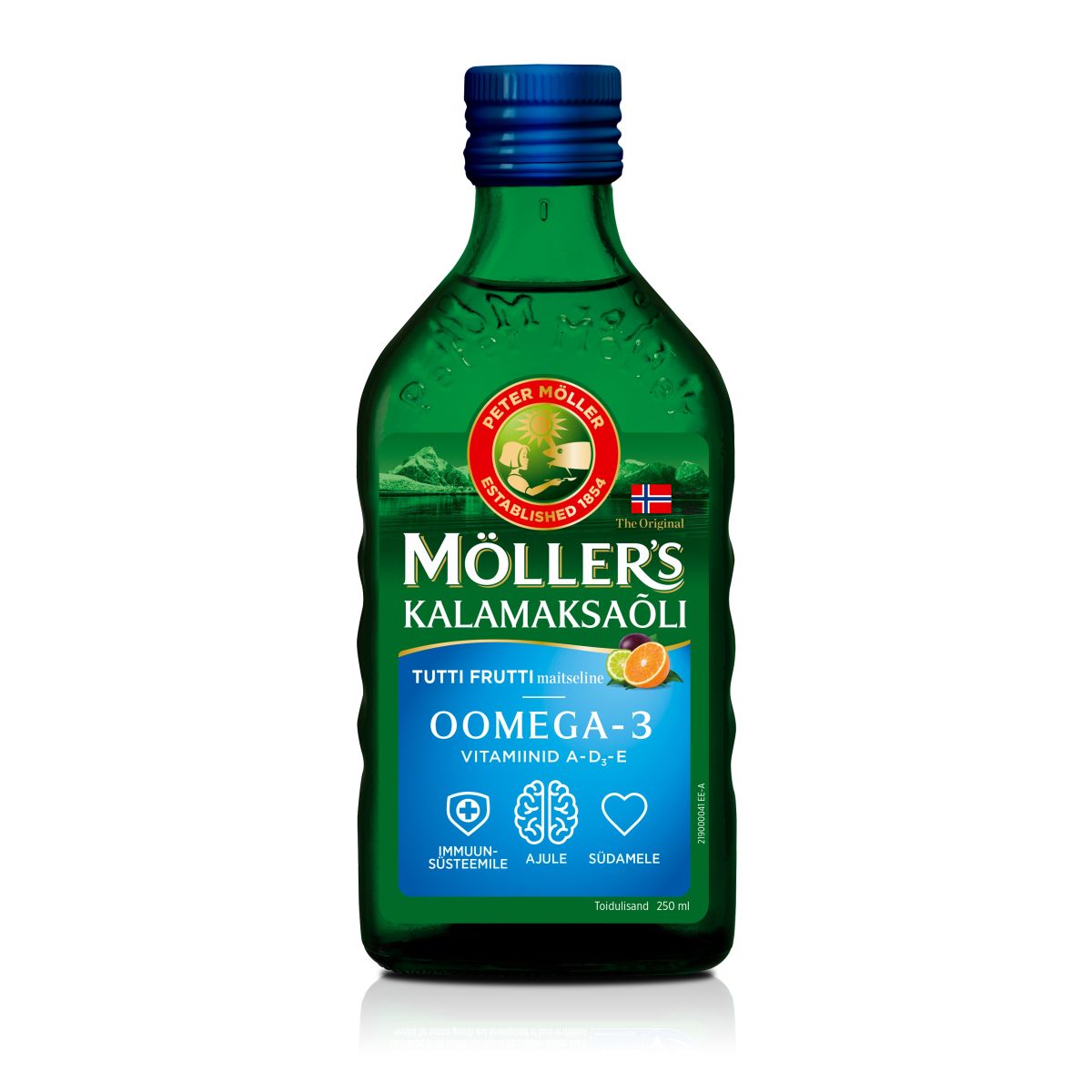 MÖLLERI KALAMAKSAÕLI (TUTTI-FRUTTI) 250ML - Product Image
