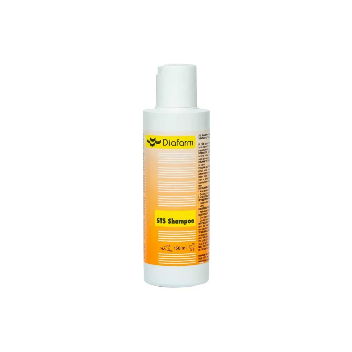 Diafarm šampoon väävli, tõrva ja salitsüülhappega 150 ml - Product Image