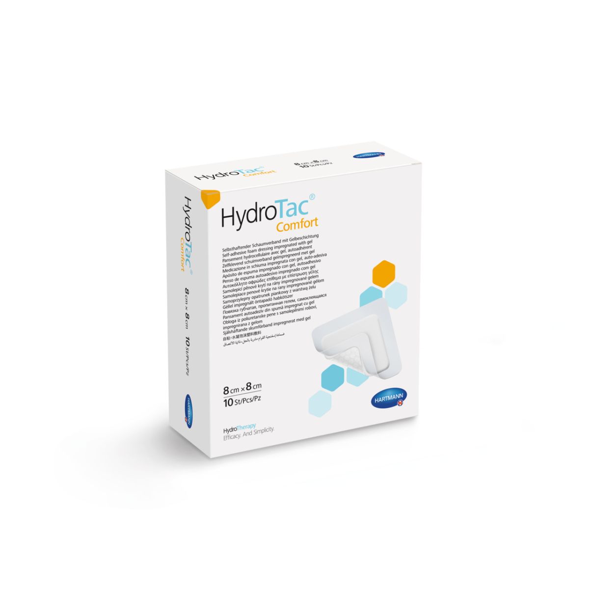 HYDROTAC COMFORT HAAVASIDE 8X8CM N10 - Product Image