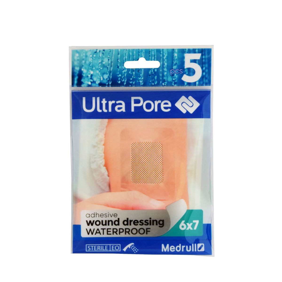 ISEKLEEPUV VEEKINDEL PLAASTER ULTRA PORE 6X7CM N5 (MEDRULL) - Product Image