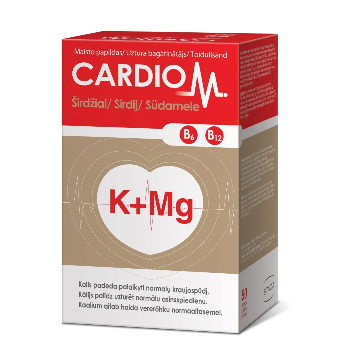 CARDIOM K+MG TBL N50 - Product Image