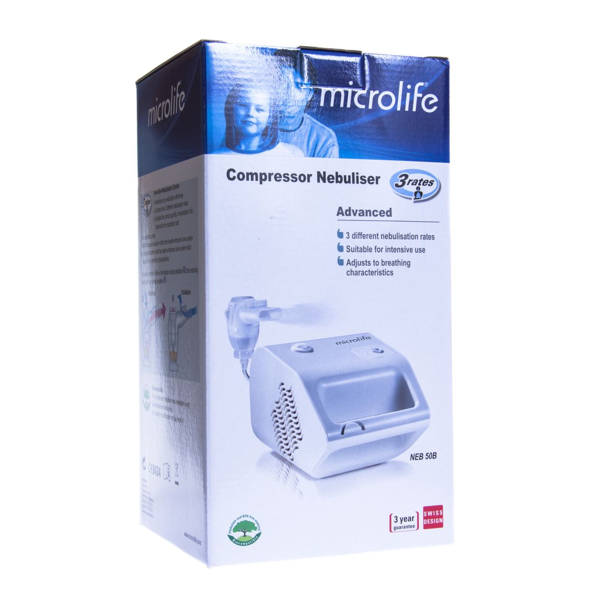 KOMPRESSOR-INHALAATOR NEB 50B MICROLIFE - Product Image