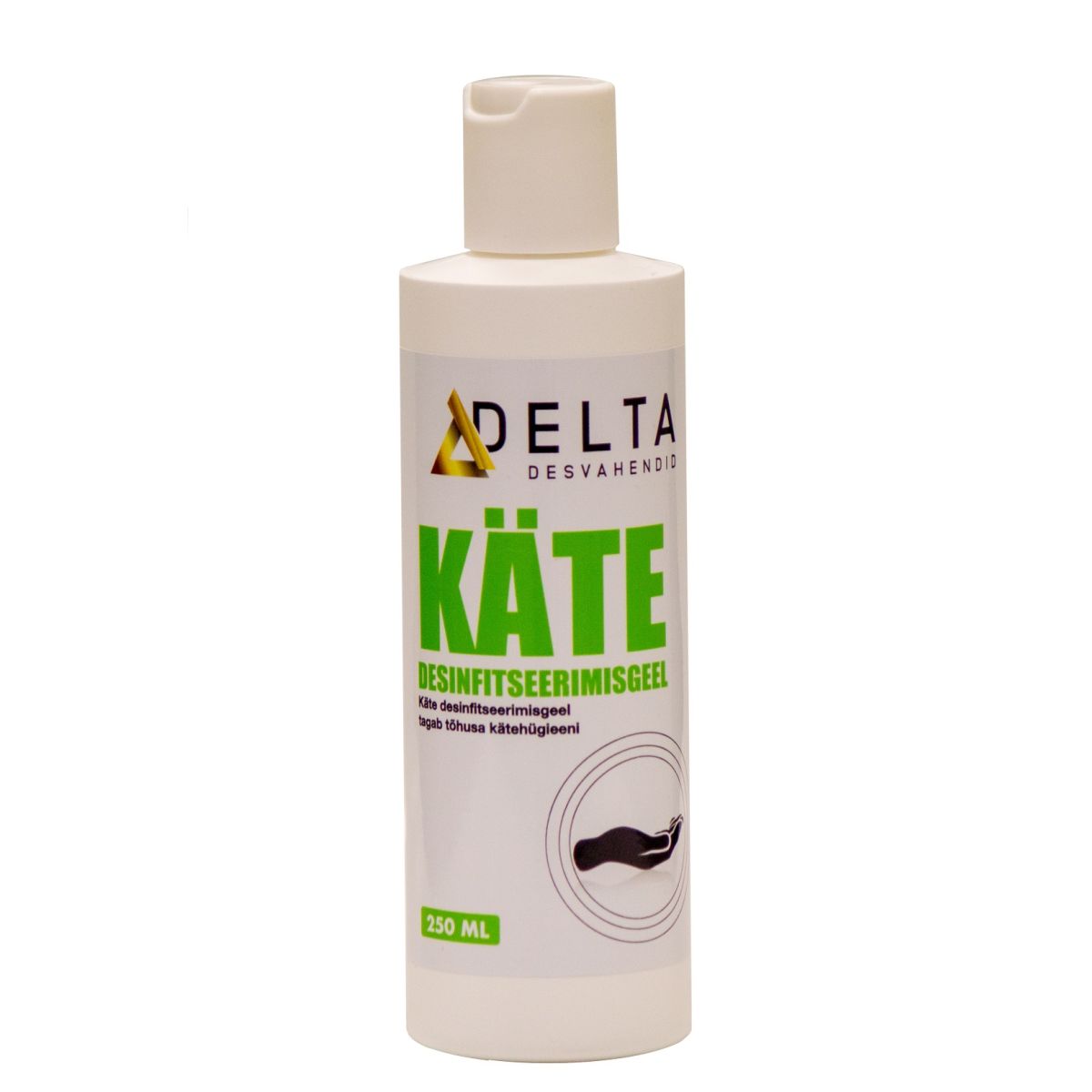 KÄTE DESINFITSEERIMISGEEL 250ML - Product Image