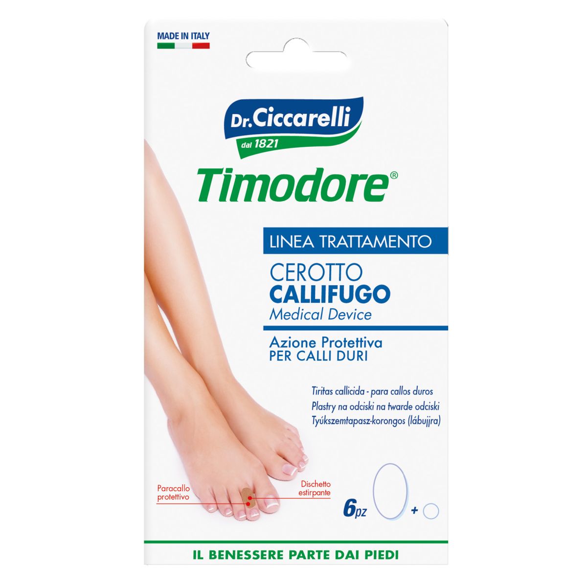 CICCARELLI KONNASILMA EEMALDAJA+KAITSEPLAASTER N6 - Product Image