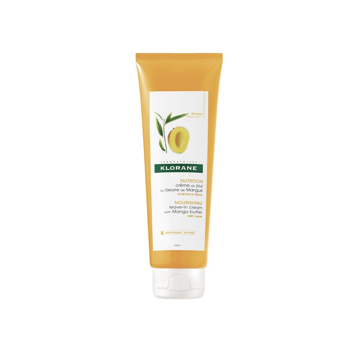 KLORANE JUUKSEHOOLDUSKREEM MANGOVÕI 125ML VANA - Product Image