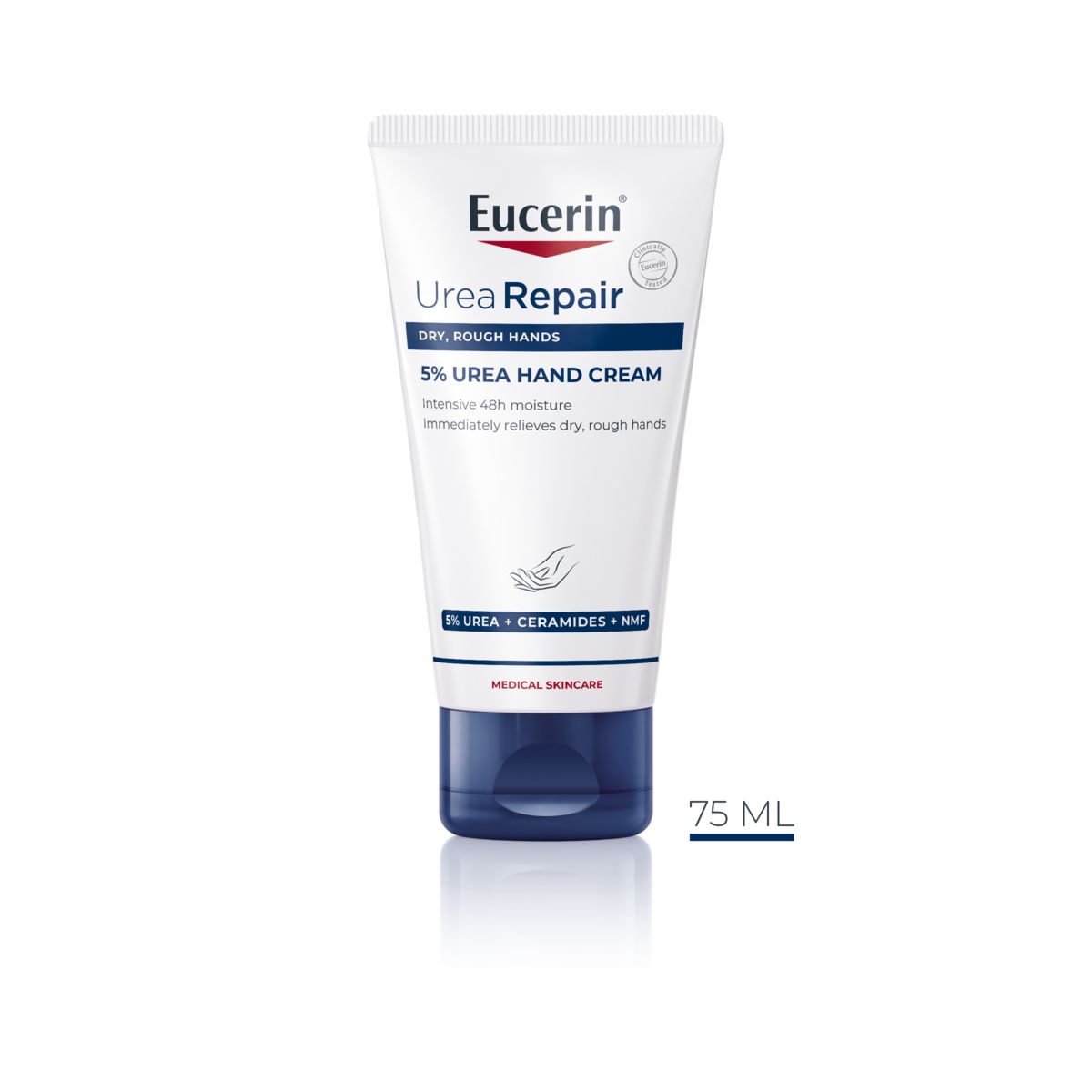 EUCERIN UREAREPAIR KÄTEKREEM 5% UREA 75ML - Product Image