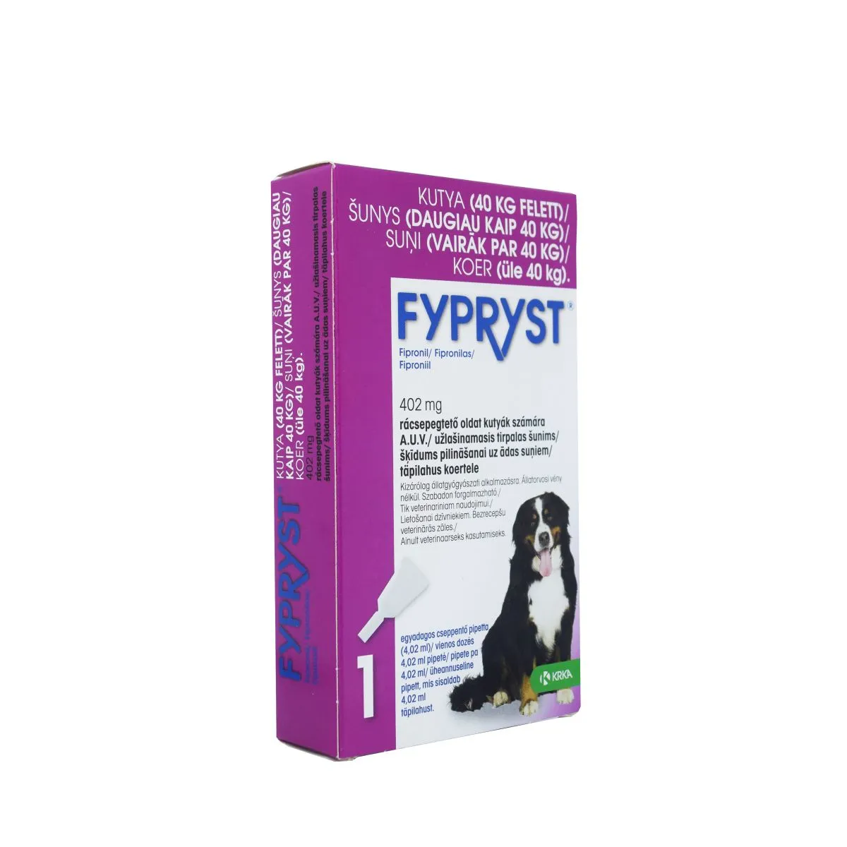FYPRYST TÄPILAHUS 402MG/4,02ML 4,02ML N1 (>40KG) - Product Image