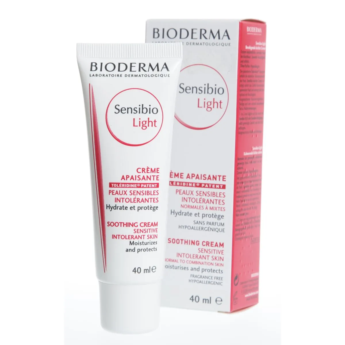 BIODERMA SENSIBIO LIGHT RAHUSTAV NÄOKREEM 40ML - Product Image