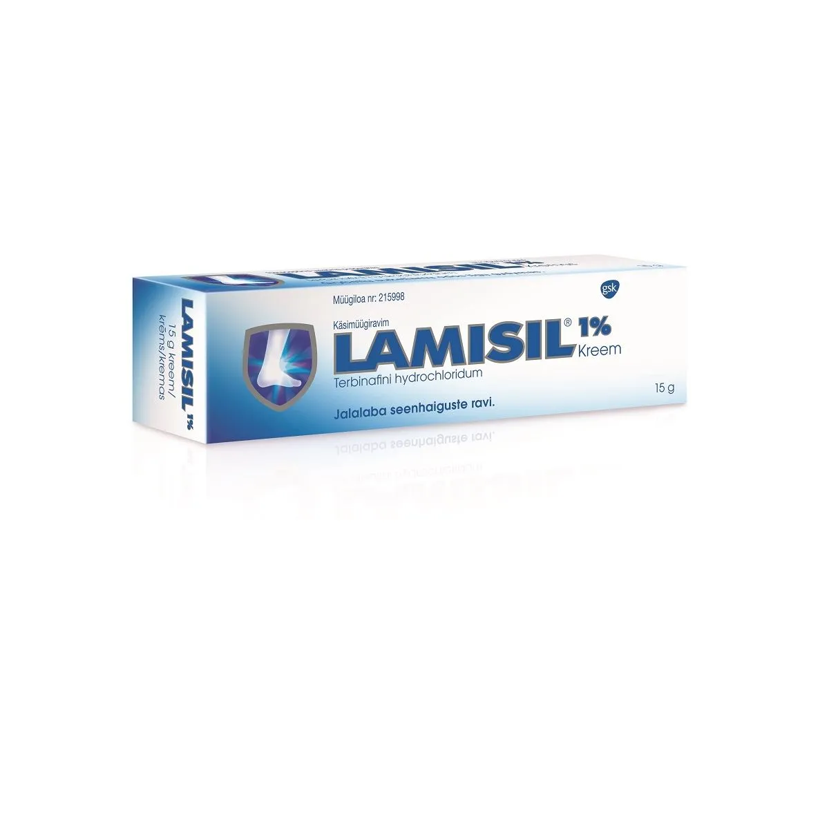 LAMISIL KREEM 10MG/G 15G - Product Image
