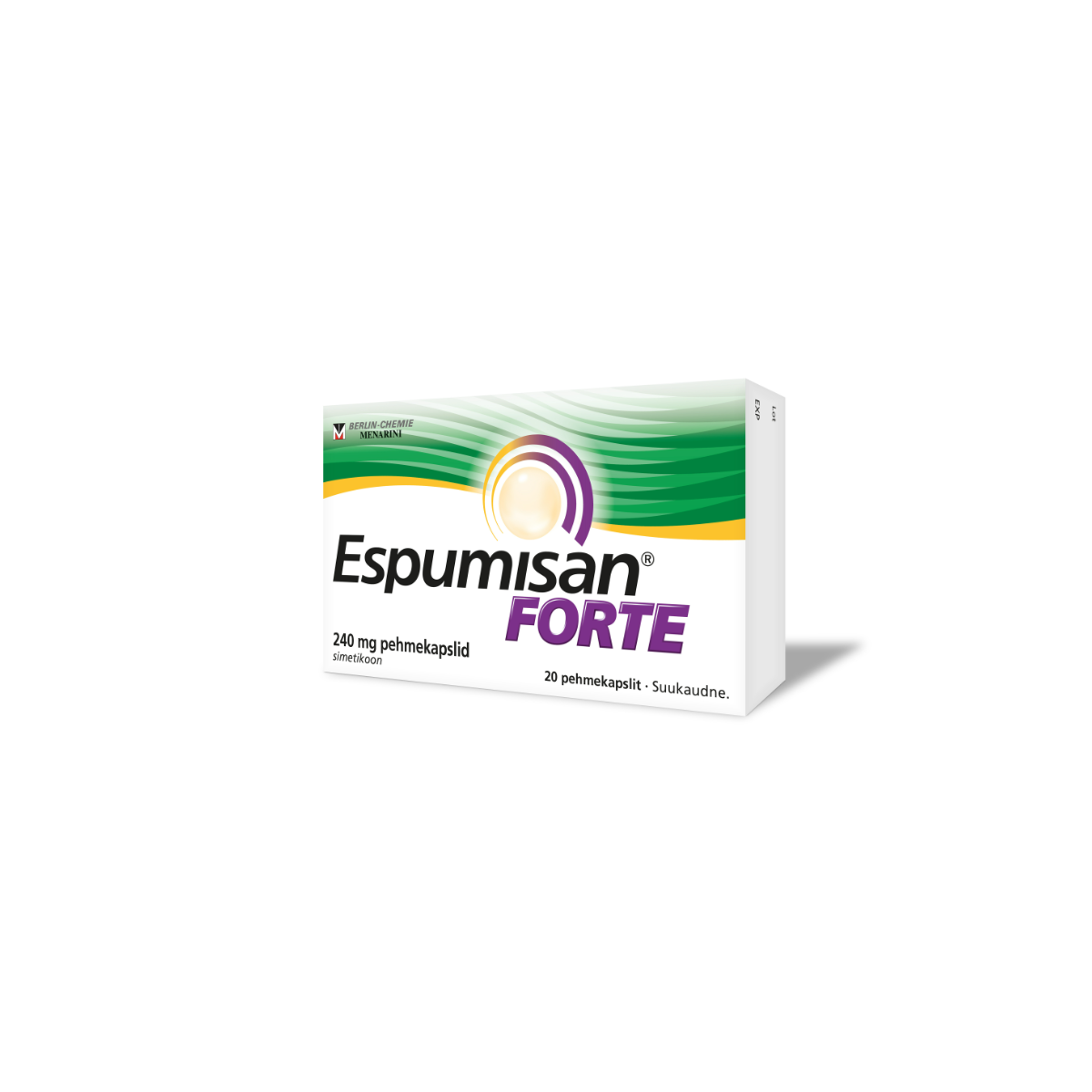 ESPUMISAN FORTE PEHMEKAPSEL 240MG N20 - Product Image