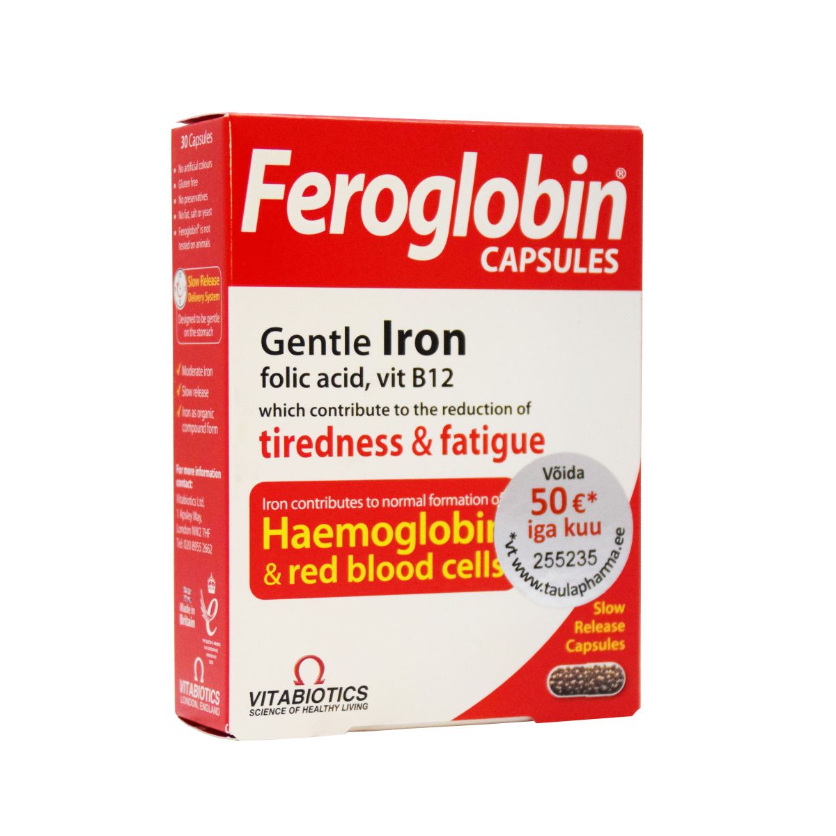 FEROGLOBIN B12 CAPS N30 - Product Image