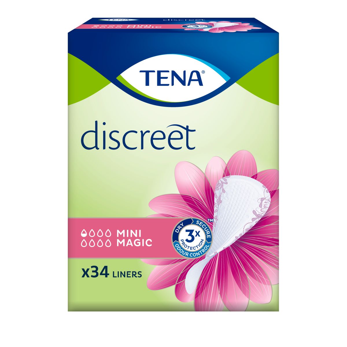 TENA DISCREET MINI MAGIC N34 - Product Image