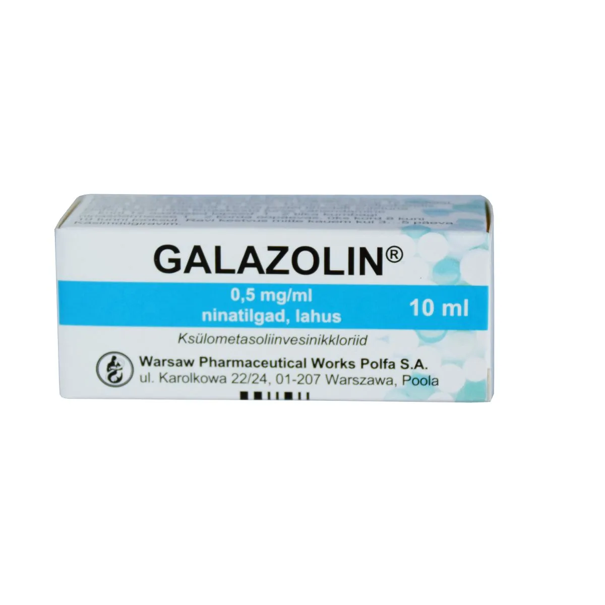 GALAZOLIN NINATILGAD 0,5MG/ML 10ML - Product Image