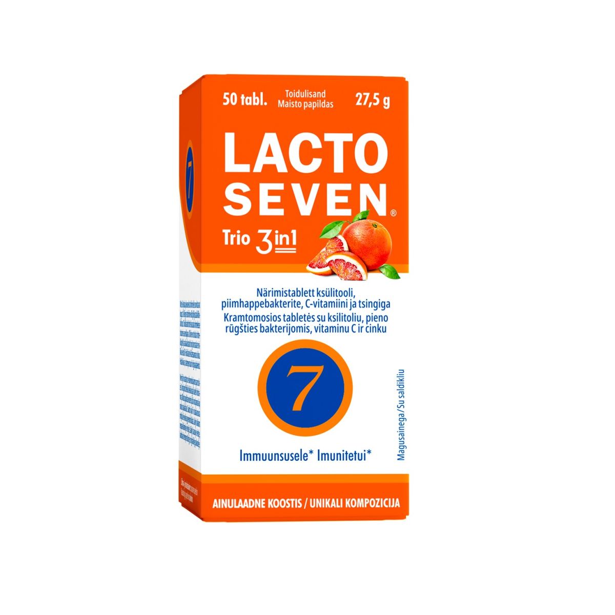 LACTOSEVEN TRIO 3IN1 NÄRIMISTBL N50 - Product Image