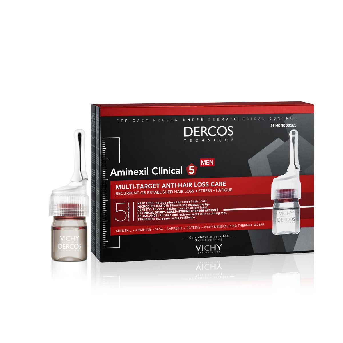 VICHY AMINEXIL CLINICAL 5 MEESTELE 21X6ML - Product Image