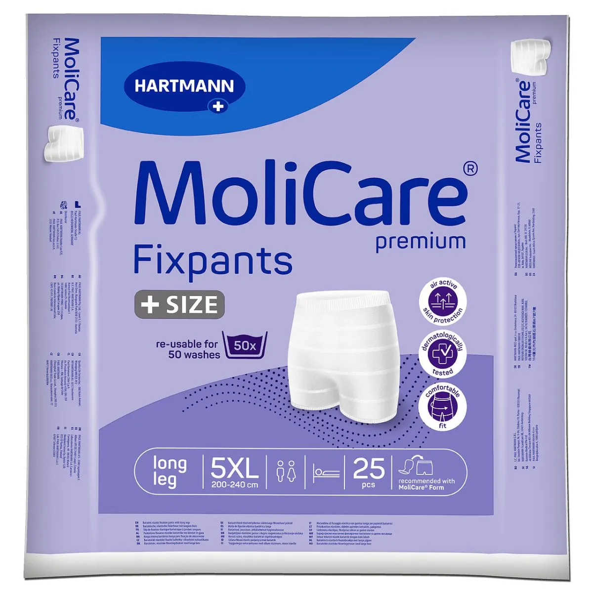 MOLICARE FIXPANTS FIKSEERIVAD PÜKSID 5XL P25 - Product Image