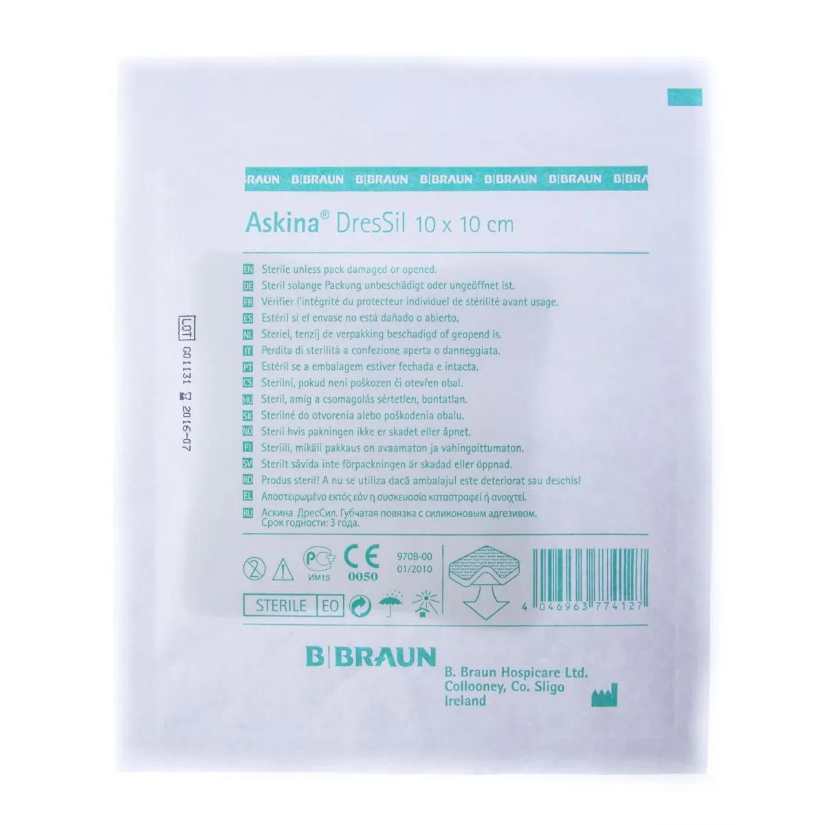 ASKINA DRESSIL HAAVASIDE 10CMX10CM - Product Image