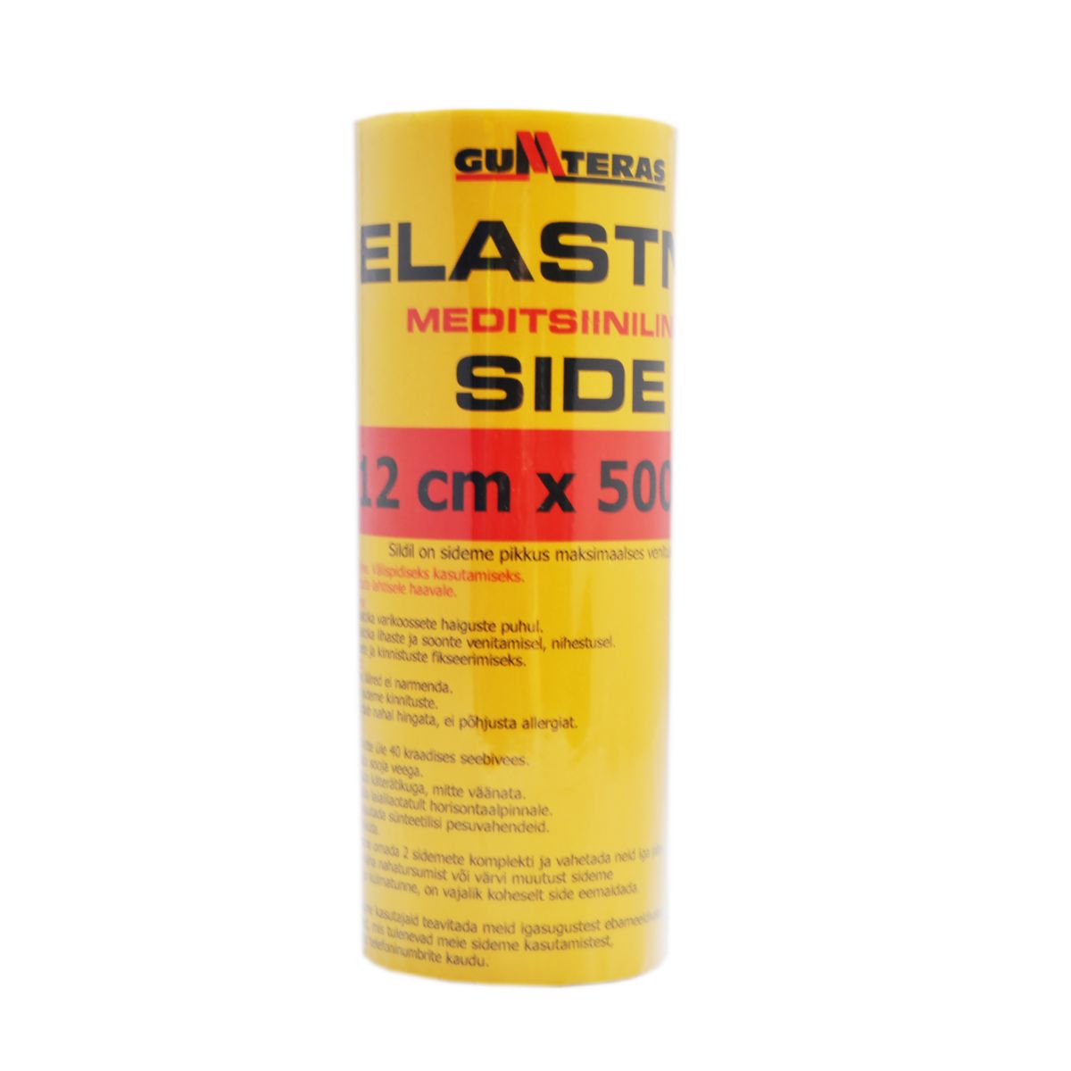 ELASTIKSIDE GUMTERAS 12CMX5M (KINNITUSKLAMBRIGA) - Product Image
