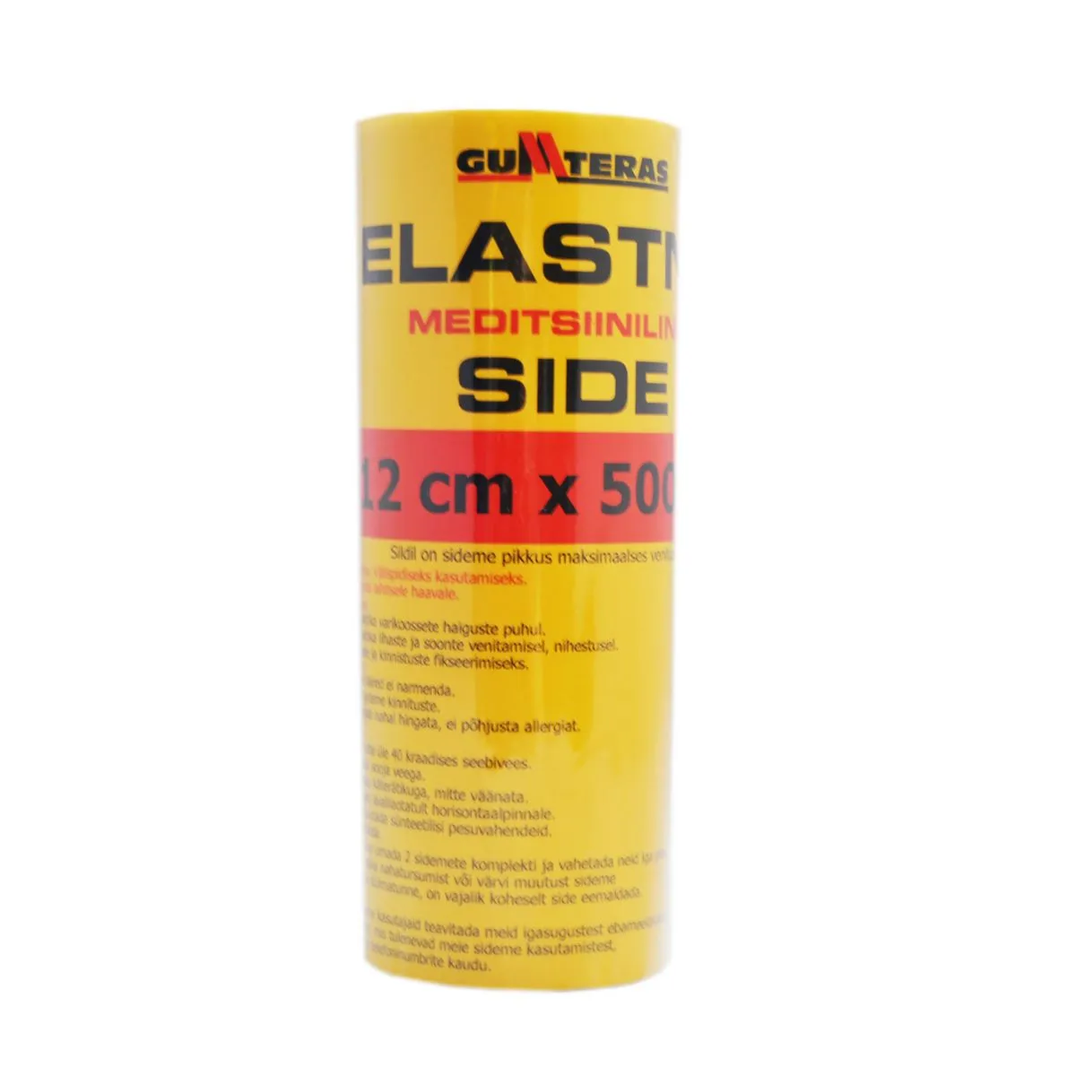 ELASTIKSIDE GUMTERAS 12CMX5M (KINNITUSKLAMBRIGA) - Product Image