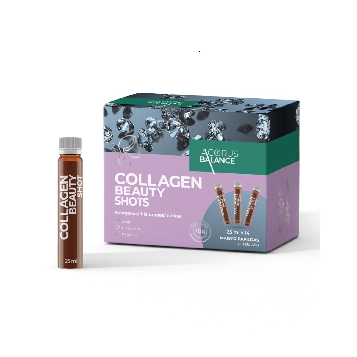 AC BALANCE COLLAGEN BEAUTY SHOTS 25ML N14