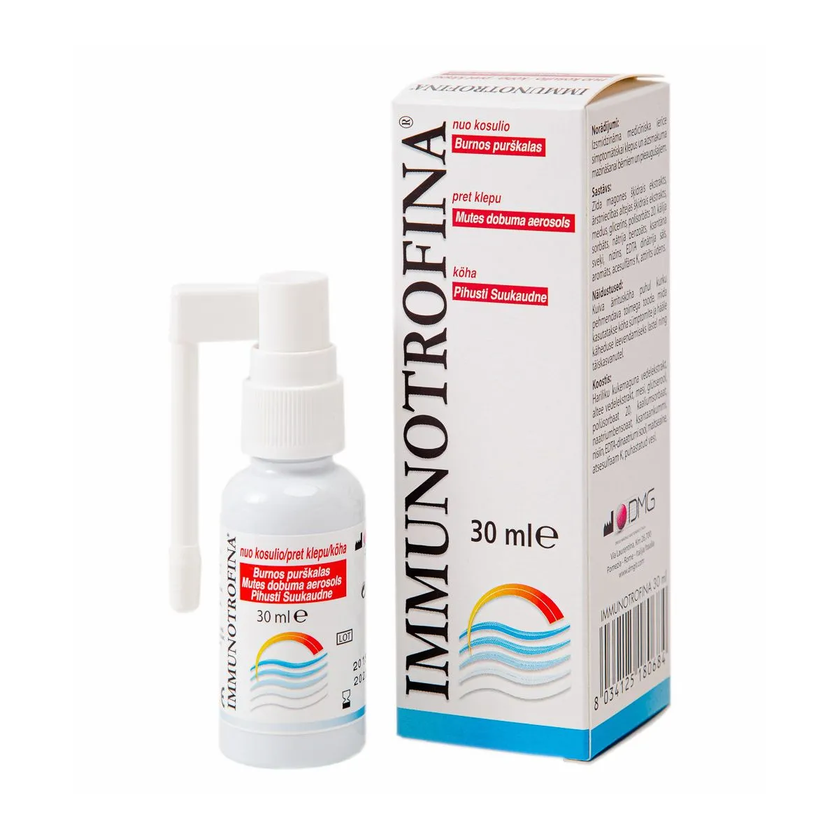 IMMUNOTROFINA KÖHA KURGUPIHUSTI 30ML - Product Image