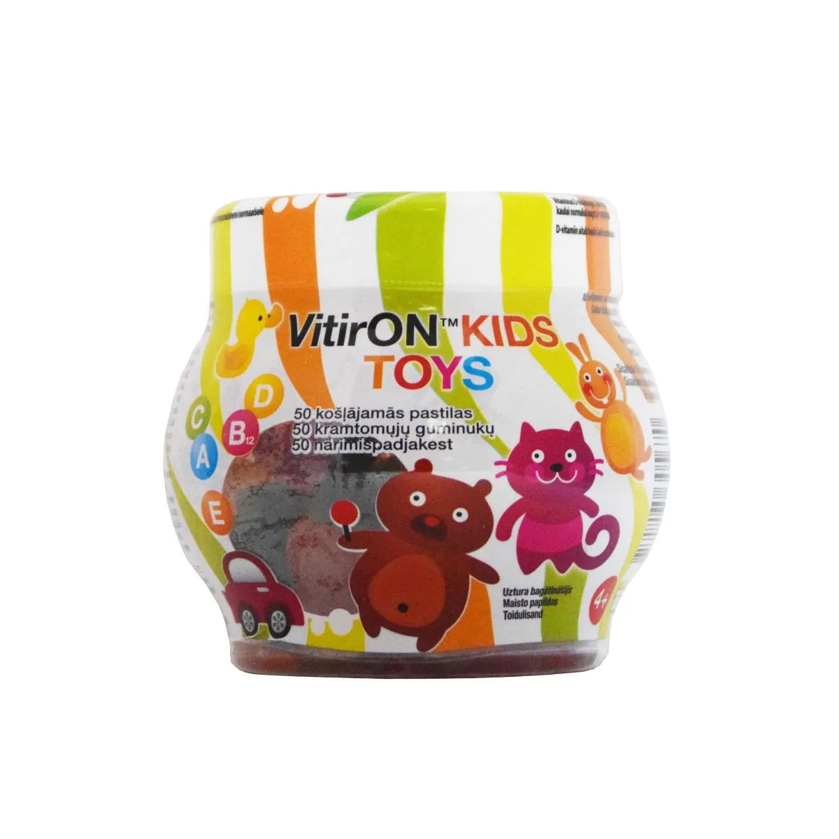 VITIRON KIDS TOYS NÄRIMISPADJAKESED N50 (225G) - Product Image