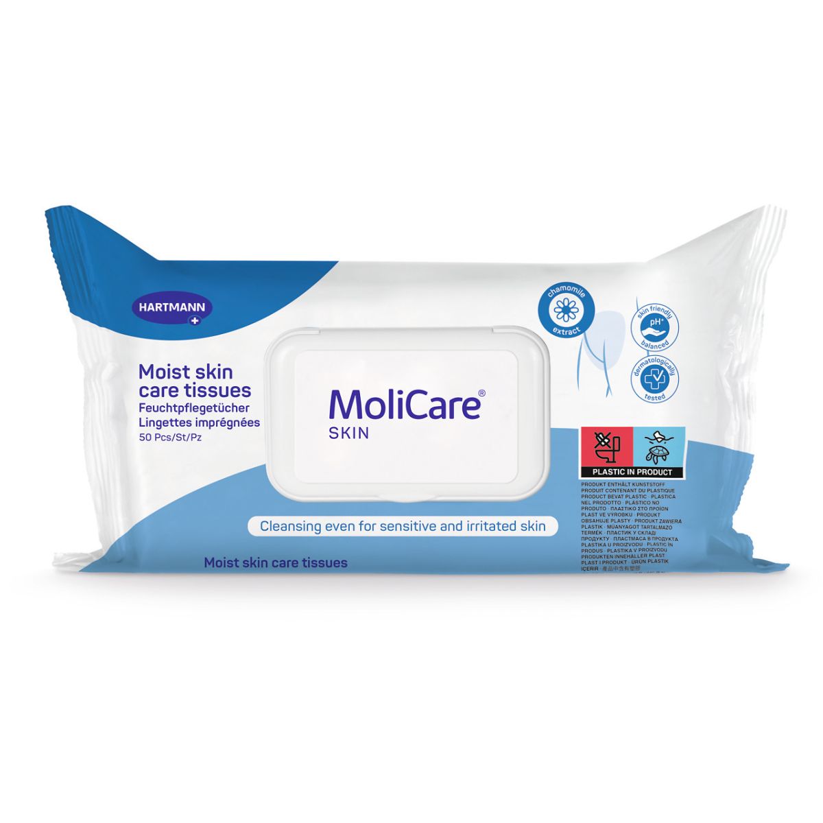 MOLICARE SKIN SALVRÄTIKUD NIISUTATUD N50 - Product Image