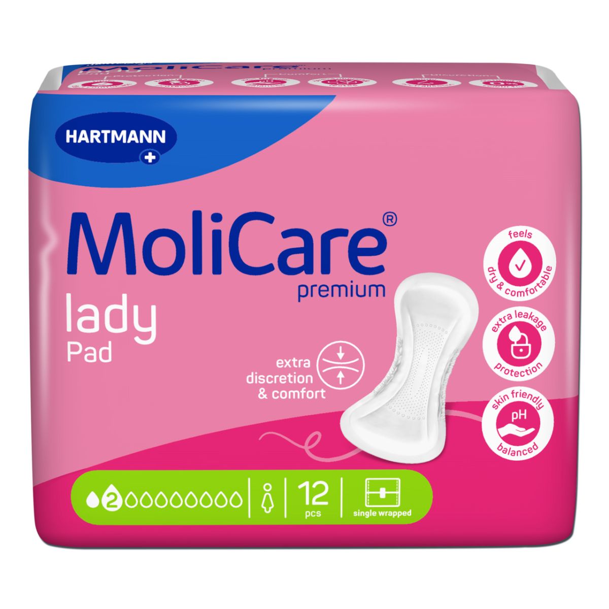 MOLICARE PAD LADY 2 TILKA N12 - Product Image