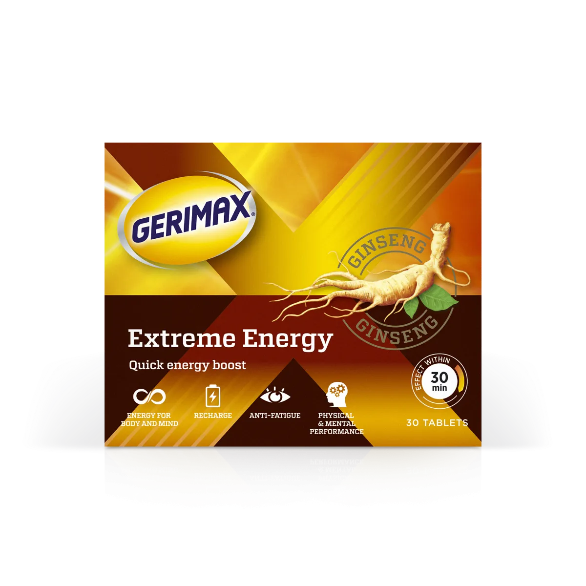 GERIMAX EXTREME ENERGY TBL N30 - Product Image