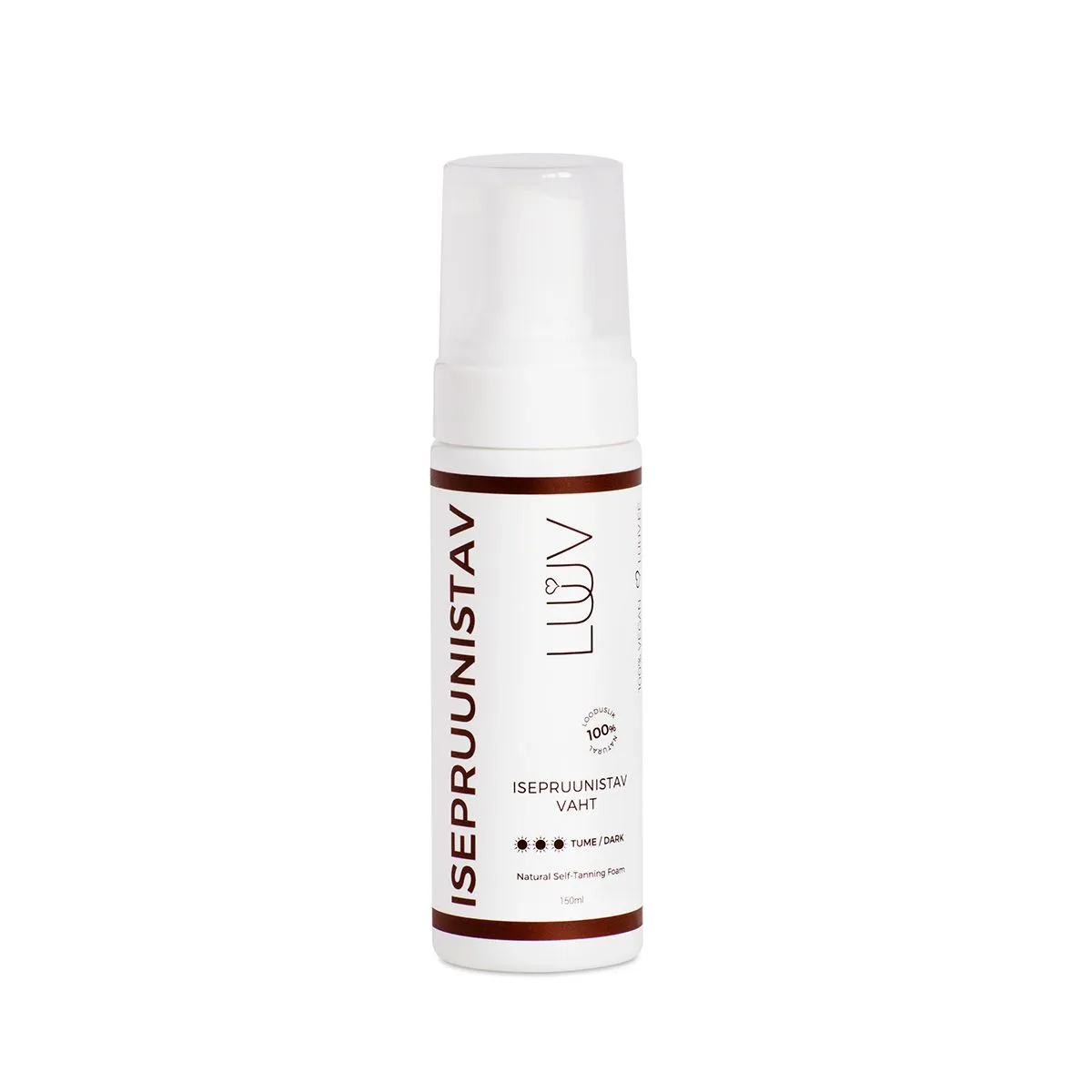 LUUV ISEPRUUNISTAV VAHT (TUME) 100% LOODUSLIK 150ML - Product Image