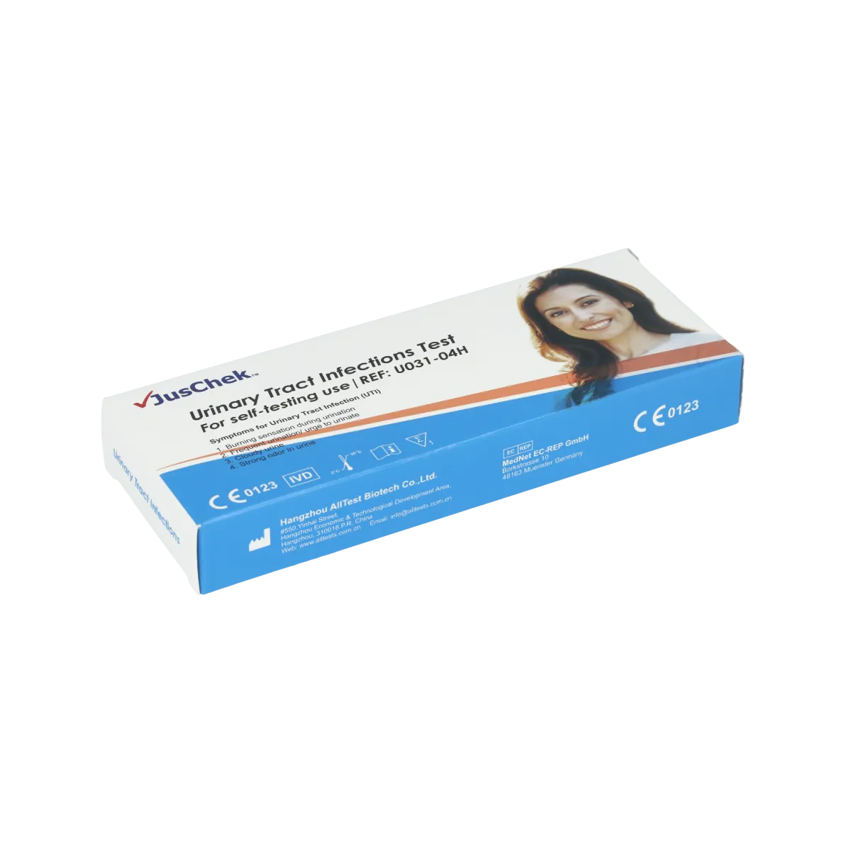 JUSCHEK KIIRTEST KUSETEEDE INFEKTSIOONI TUVASTAMISEKS N1 - Product Image