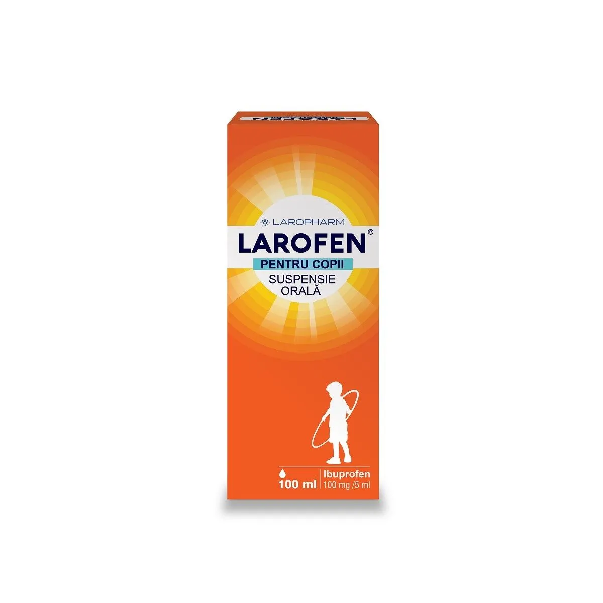 LAROFEN LASTELE SUUKAUDNE SUSP 100MG/5ML 100ML (ET) - Product Image 1