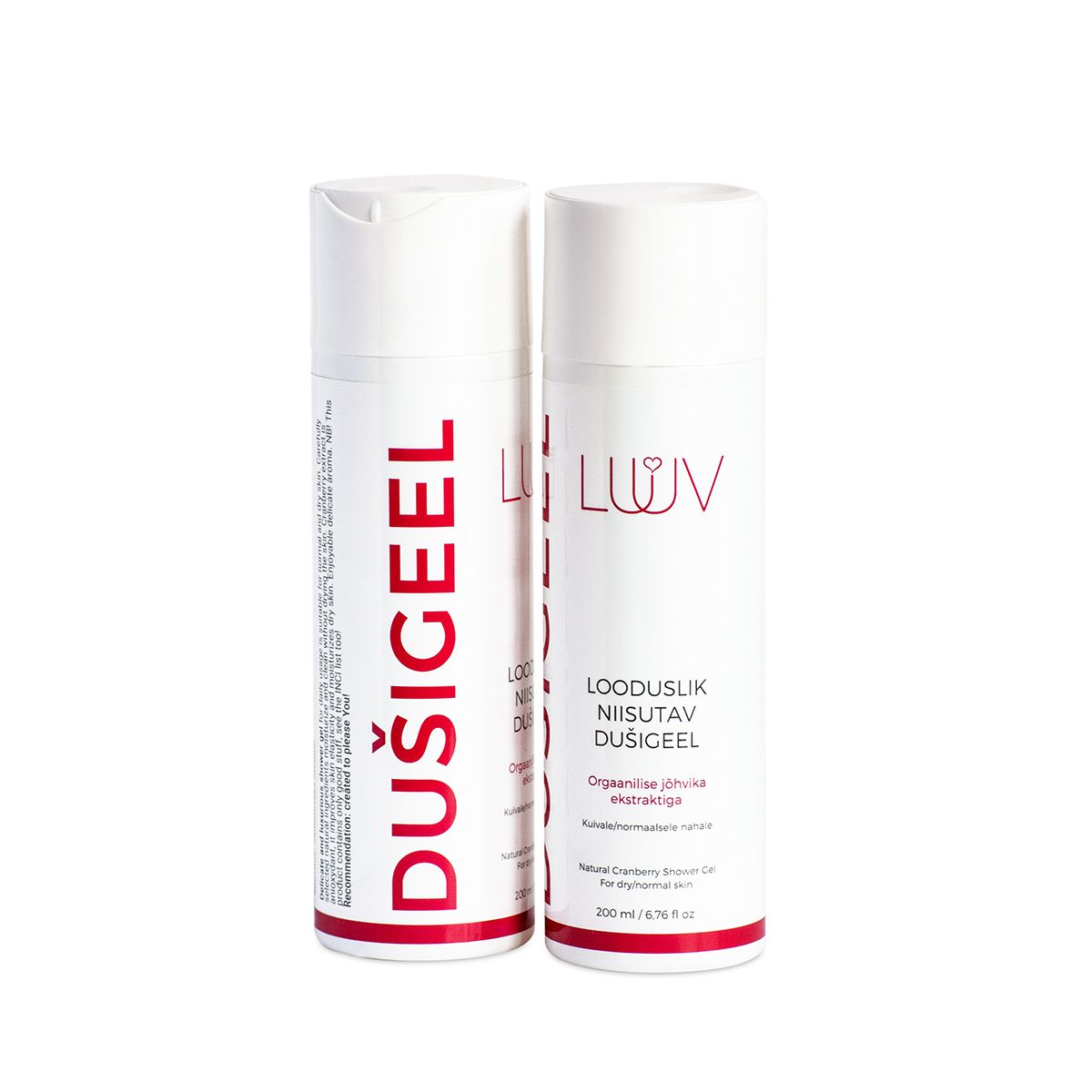 LUUV LOODUSLIK NIISUTAV DUSHIGEEL 200ML