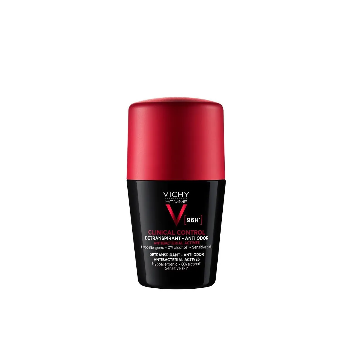 VICHY ANTIPERSPIRANT ROLL-ON 96H CLINICAL CONTROL 50ML - Product Image