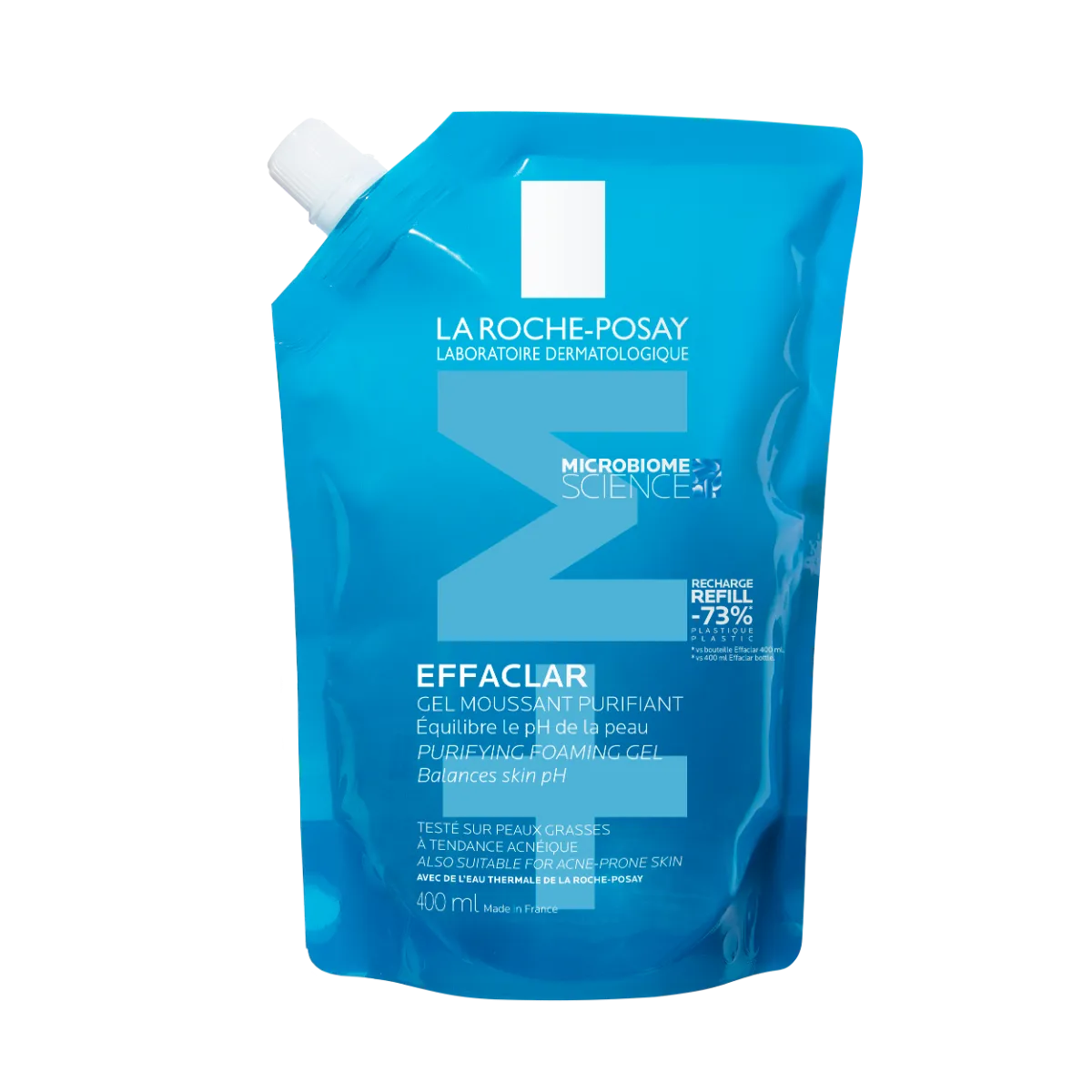 LA ROCHE-POSAY EFFACLAR NÄOPESUGEEL TÄITEPAKEND 400ML - Product Image