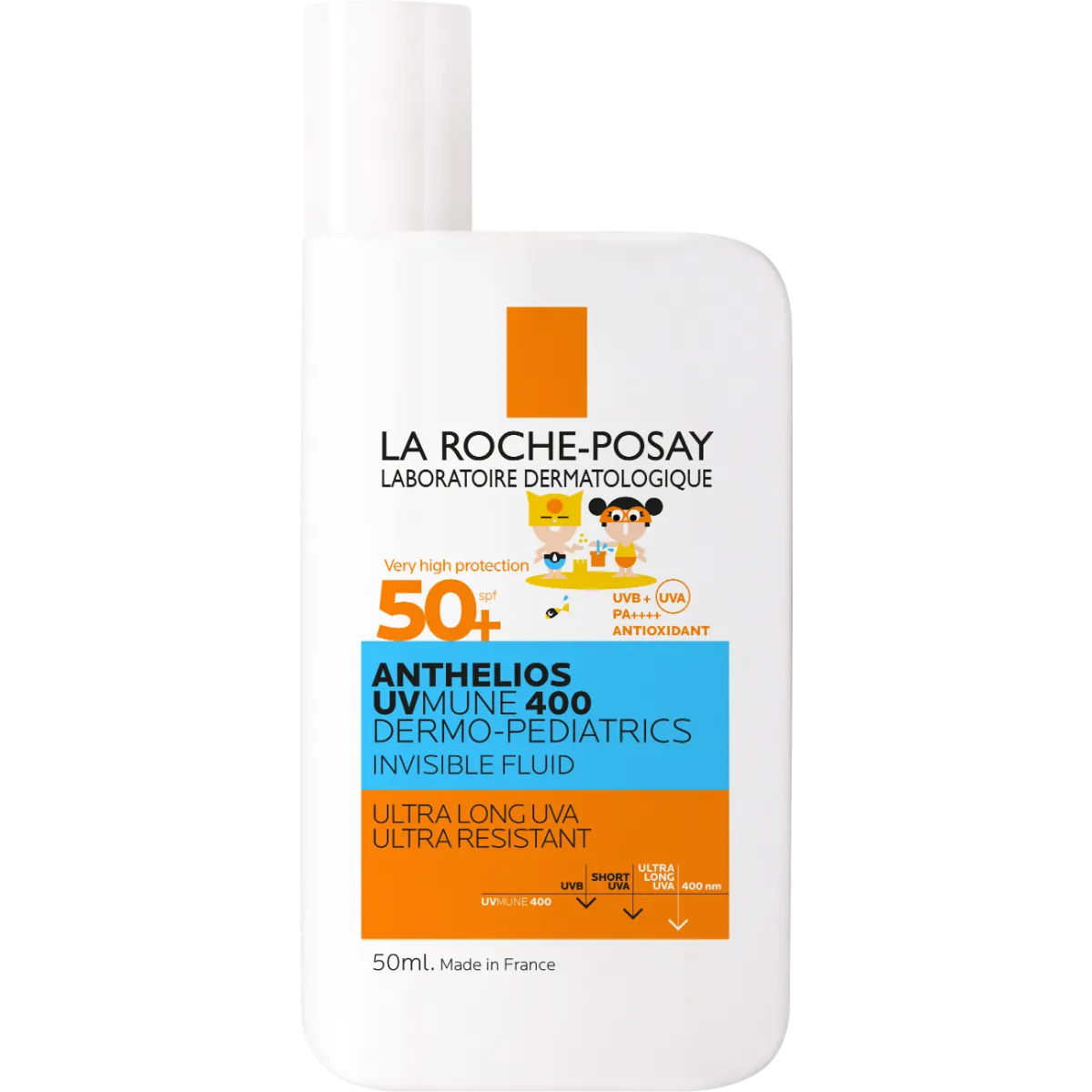 LA ROCHE-POSAY PÄIKESEKAITSEEMULSIOON LASTELE SPF50+ 50ML UUS - Product Image