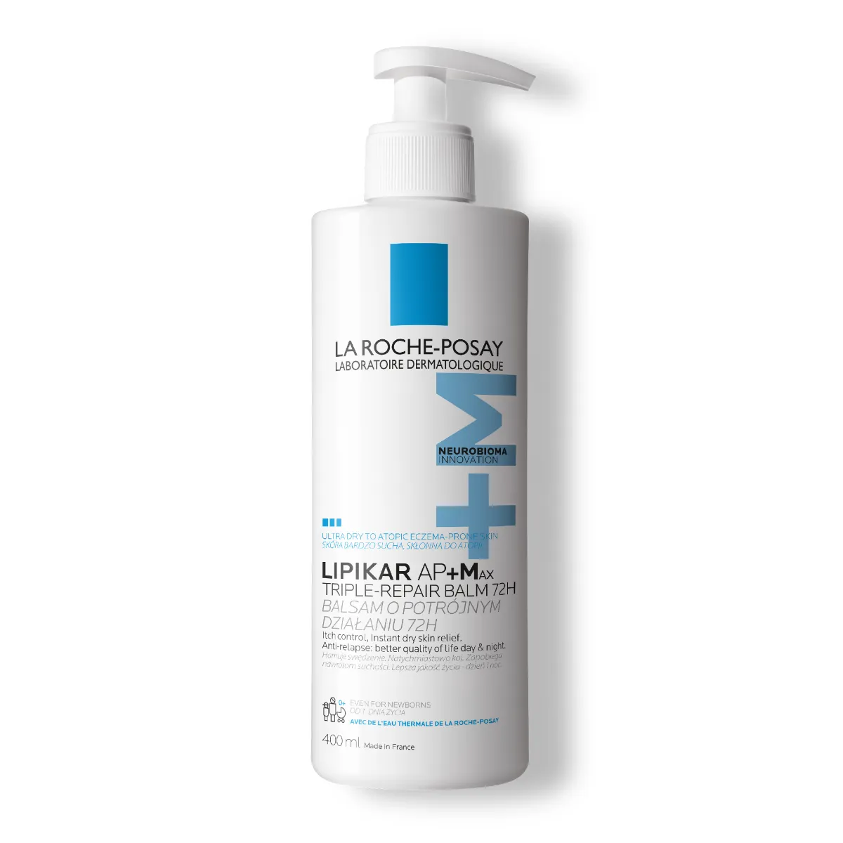 LA ROCHE-POSAY LIPIKAR BAUME AP+MAX KEHAPALSAM 400ML - Product Image