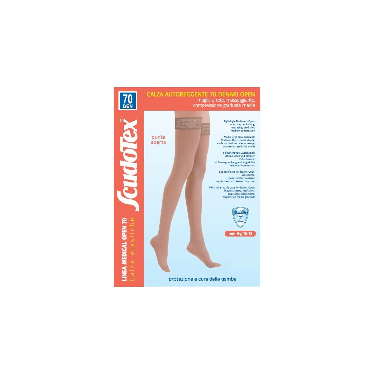 SCUDOTEX SUKAD AVATUD VARBAOSA 70DEN T5 NATURE(S823NA/5) - Product Image 1
